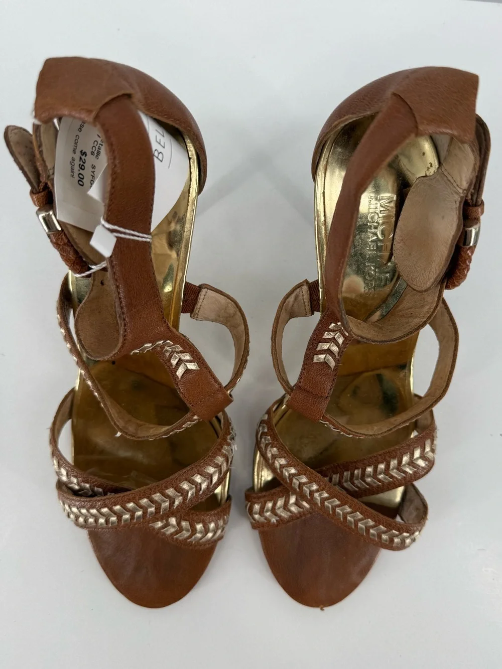 MICHAEL Michael Kors braided leather